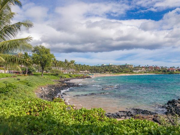 Wailea Ground Level 2 Bedroom Condo with Partial Ocean Views