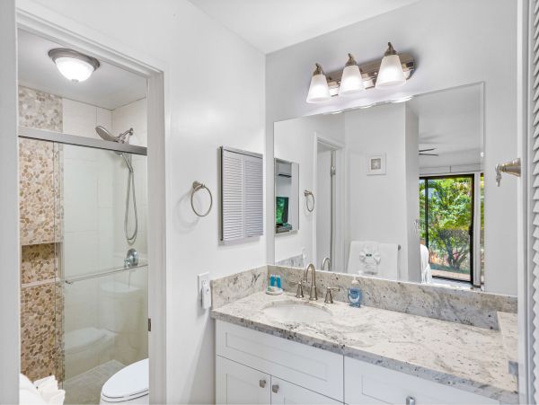 Wailea Ground Level 2 Bedroom Condo with Partial Ocean Views