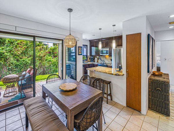 Wailea Ground Level 2 Bedroom Condo with Partial Ocean Views