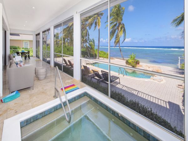 Grand Cayman Vacation Home Four Bedroom on Beach