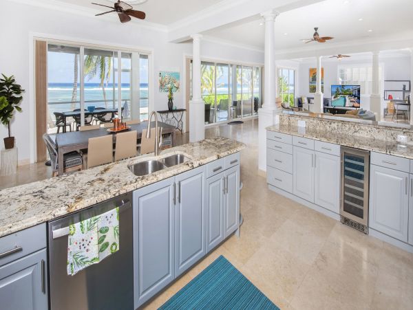 Grand Cayman Vacation Home Four Bedroom on Beach