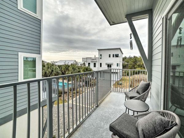 Rosemary Beach Vacation Rental Perfect Coastal Escape with Terrace