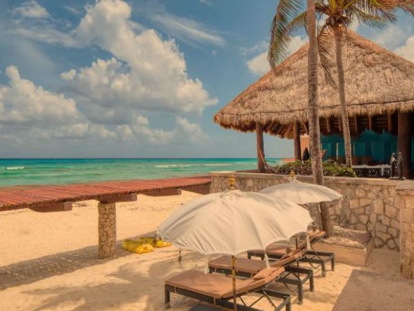 On Beach Playa del Carmen Vacation Home Ten Bedroom