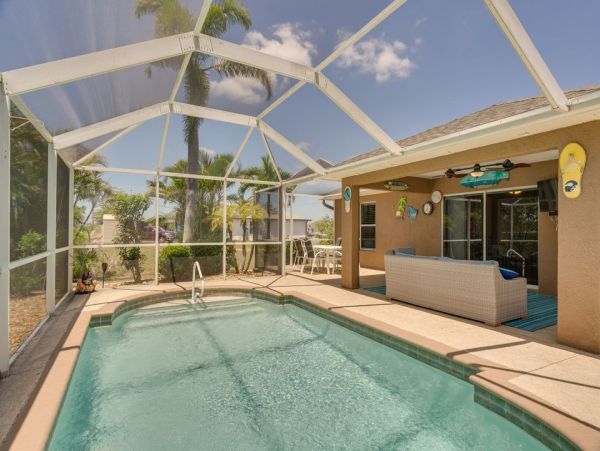 Cape Coral Vacation Rental with Pool & Lanai Near Beaches