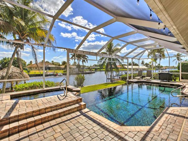 Cape Coral Retreat with 4 Bedrooms & Private Pool
