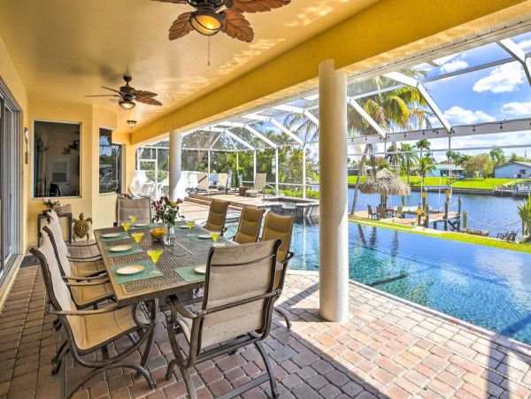 Cape Coral Retreat with 4 Bedrooms & Private Pool
