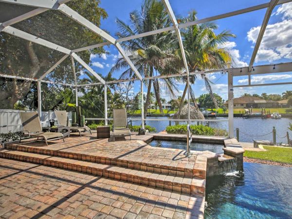 Cape Coral Retreat with 4 Bedrooms & Private Pool