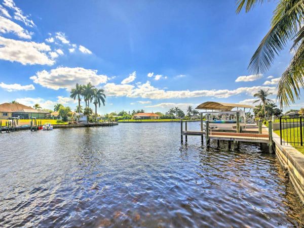 Cape Coral Retreat with 4 Bedrooms & Private Pool