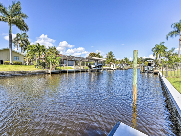 Charming Cape Coral Getaway Pool Vacation Home