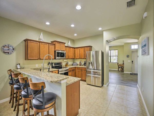 Cape Coral Vacation Home Four Bedroom