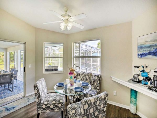 Canal Front Three Bedroom Pool Home in Cape Coral