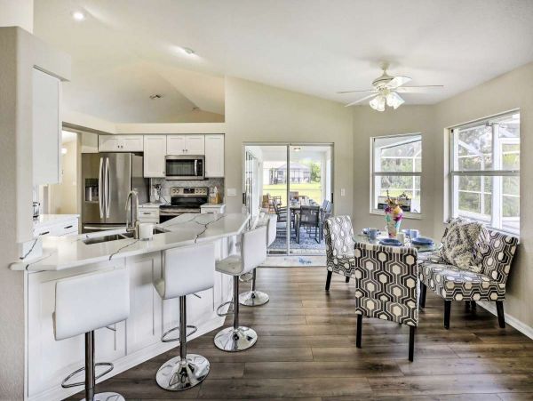 Canal Front Three Bedroom Pool Home in Cape Coral