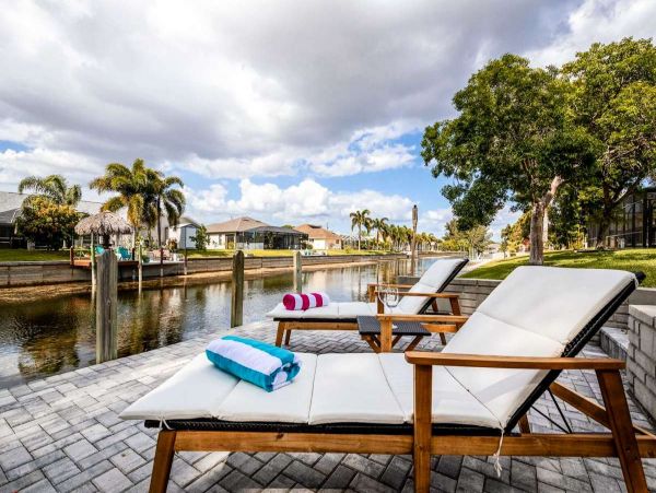 Canal Front Three Bedroom Pool Home in Cape Coral
