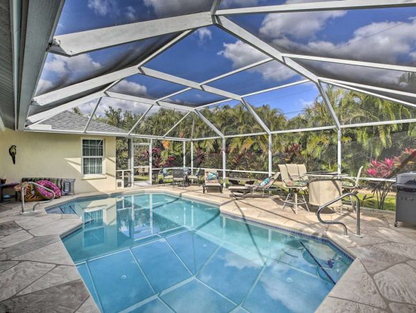 Cape Coral Vacation Home With Private Heated Pool