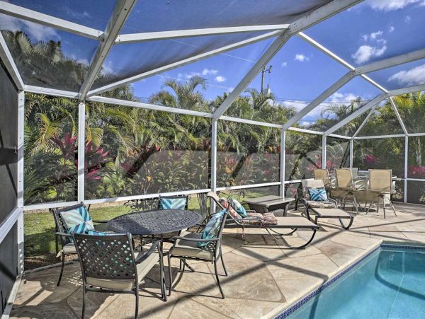 Cape Coral Vacation Home With Private Heated Pool
