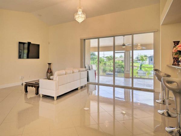 Cape Coral Vacation Pool Home Four Bedroom