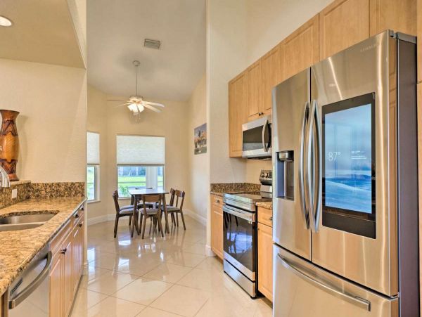 Cape Coral Vacation Pool Home Four Bedroom