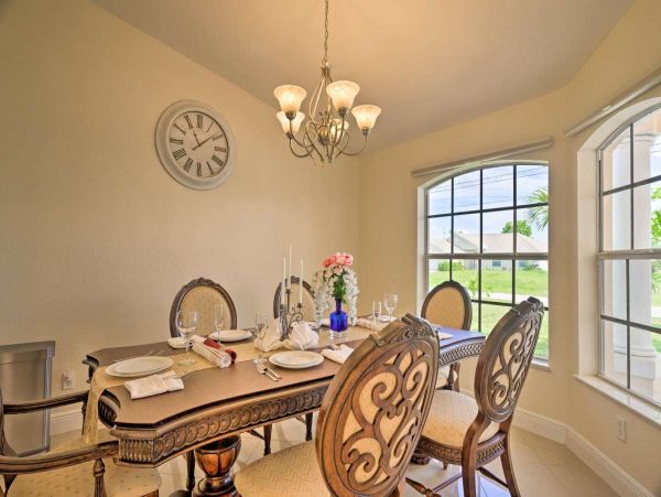 Cape Coral Vacation Pool Home Four Bedroom