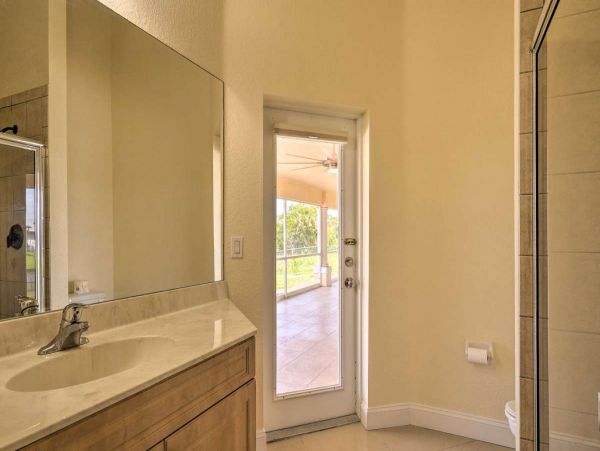 Cape Coral Vacation Pool Home Four Bedroom