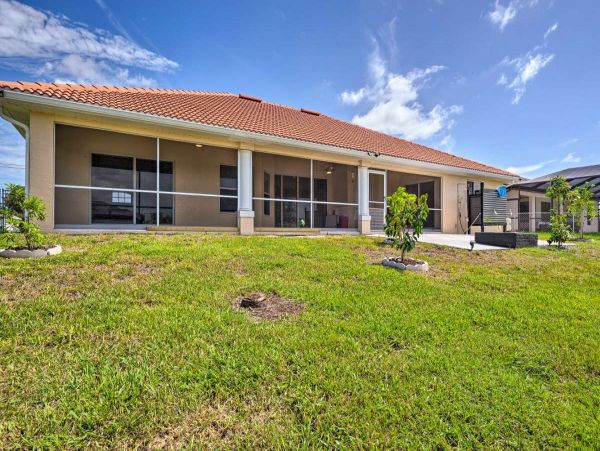 Cape Coral Vacation Pool Home Four Bedroom