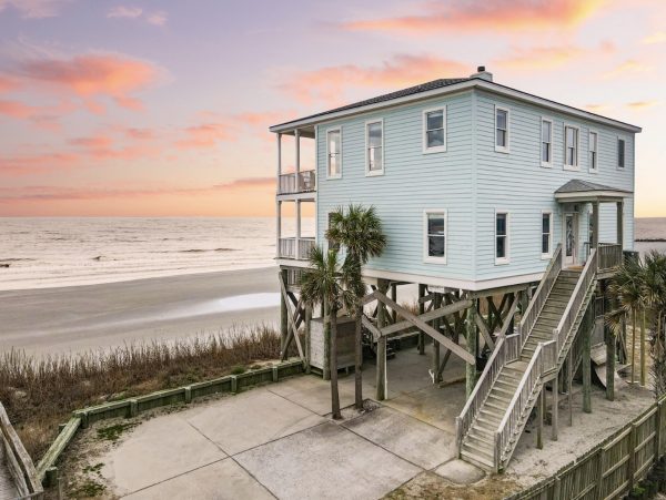 Luxury Beachfront Folly Beach Home Spectacular Ocean Views