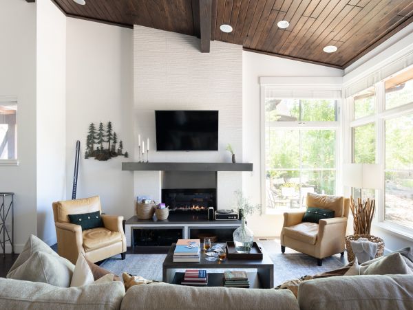 Truckee Modern Mountain Rental Sweeping Treetop Views