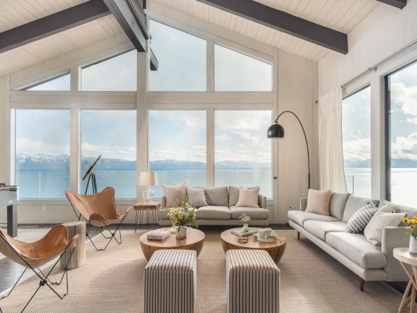 Breathtaking Lakefront Tahoe Four Bedroom Vacation Home