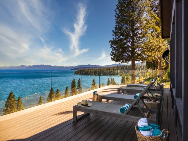 Breathtaking Lakefront Tahoe Four Bedroom Vacation Home