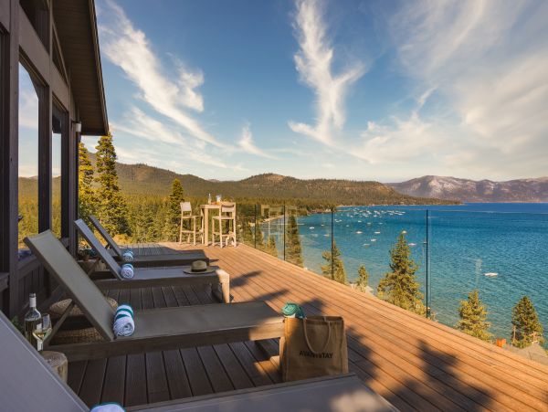 Breathtaking Lakefront Tahoe Four Bedroom Vacation Home