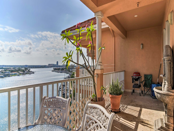 8th floor Penthouse 0.3 miles walk to Clearwater Beach