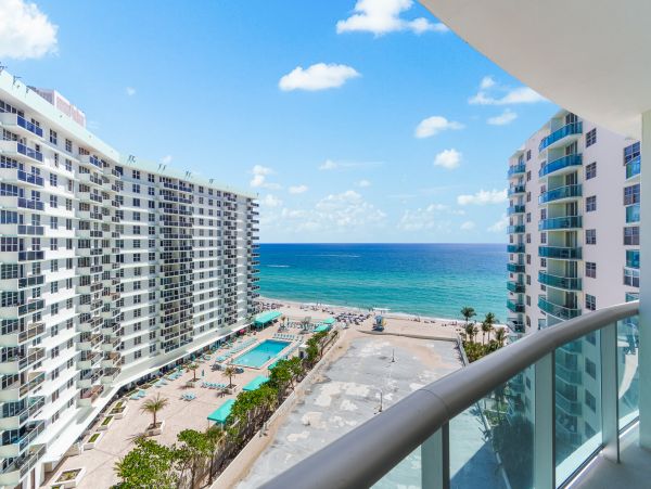 Ocean Views Hollywood Vacation Condo Two Bedroom