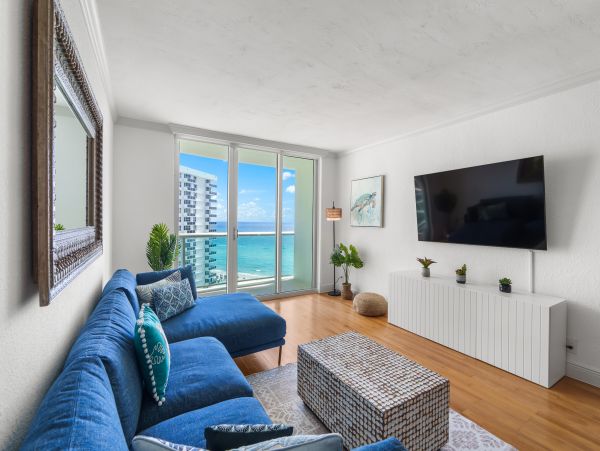 Ocean Views Hollywood Vacation Condo Two Bedroom