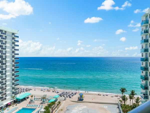 Ocean Views Hollywood Vacation Condo Two Bedroom