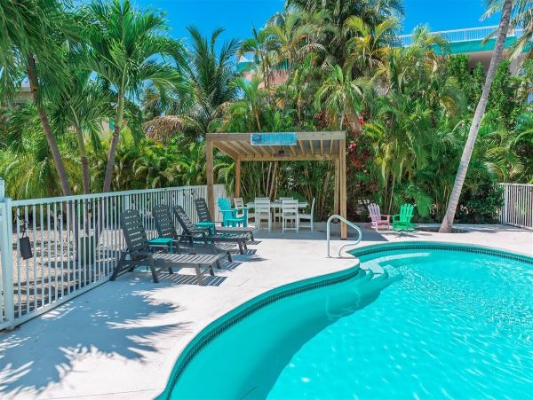 Sombrero Beach Vacation Rental Florida Keys Home with Private Pool and Dock