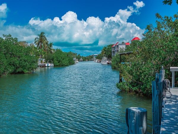 Sombrero Beach Vacation Rental Florida Keys Home with Private Pool and Dock