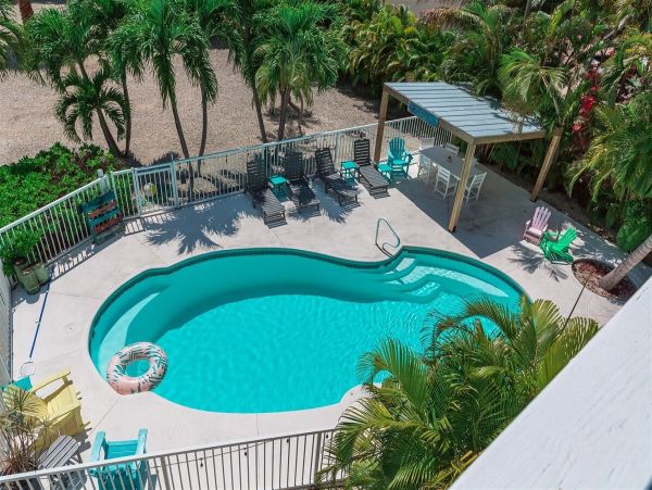 Sombrero Beach Vacation Rental Florida Keys Home with Private Pool and Dock