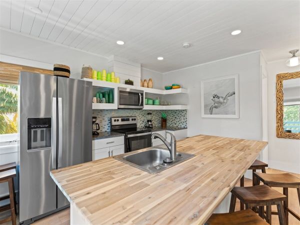 Sombrero Beach Vacation Rental Florida Keys Home with Private Pool and Dock