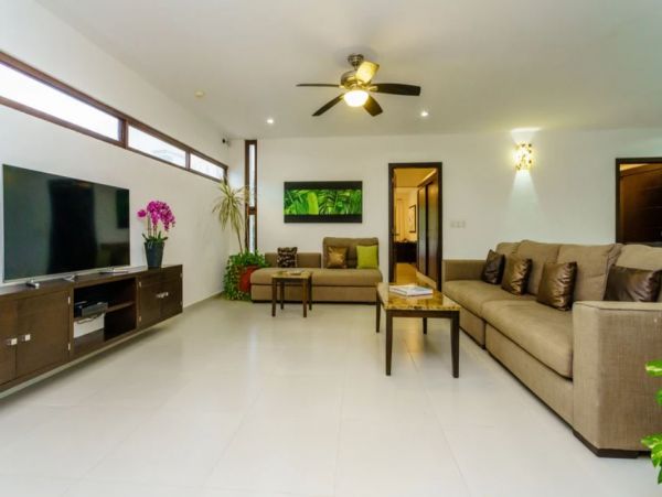 Oceanfront Luxury Vacation Villa in Tulum 1500sq ft Pool Staff