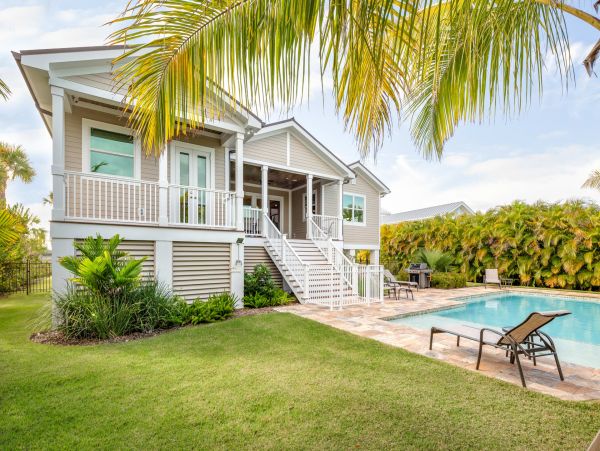 Key West Water Front Luxury Home with Pool