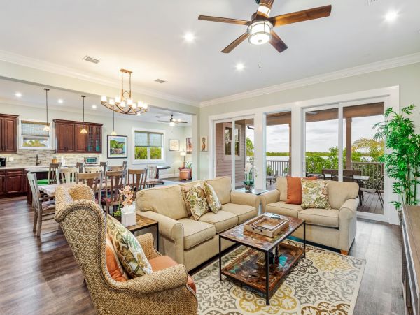 Key West Water Front Luxury Home with Pool