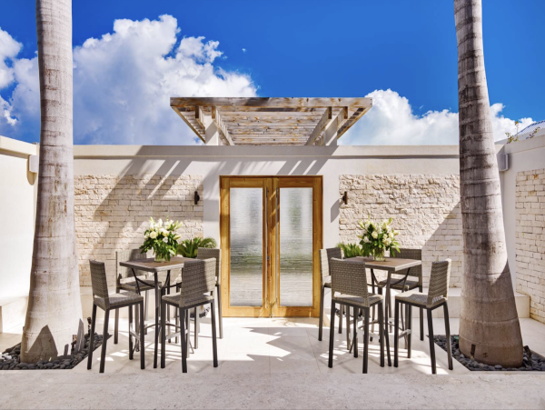 Turks & Caicos Pure Luxury Villa Pool Staff Views