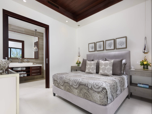 Turks & Caicos Pure Luxury Villa Pool Staff Views