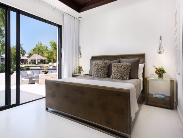 Turks & Caicos Pure Luxury Villa Pool Staff Views