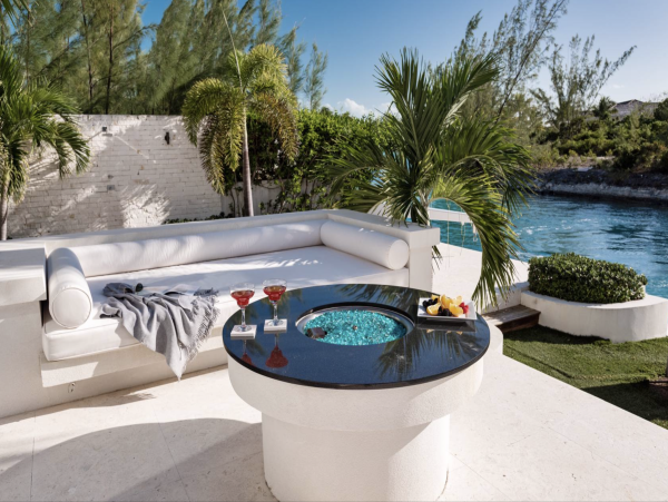 Turks & Caicos Pure Luxury Villa Pool Staff Views