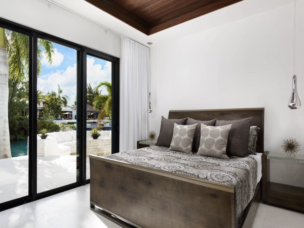 Turks & Caicos Pure Luxury Villa Pool Staff Views