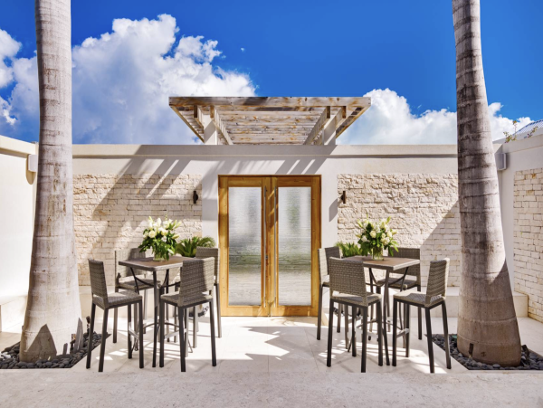 Turks & Caicos Pure Luxury Villa Pool Staff Views