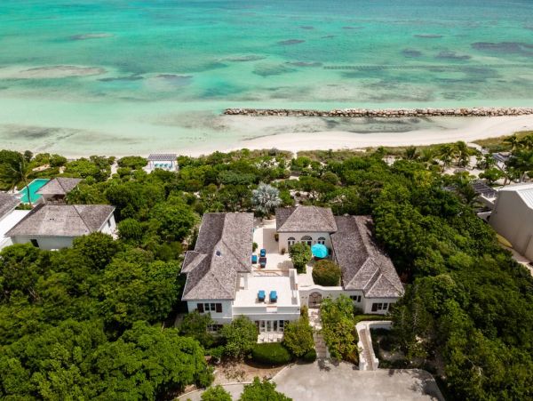 Turks and Caicos Beachfront Six Bedroom Rental Villa