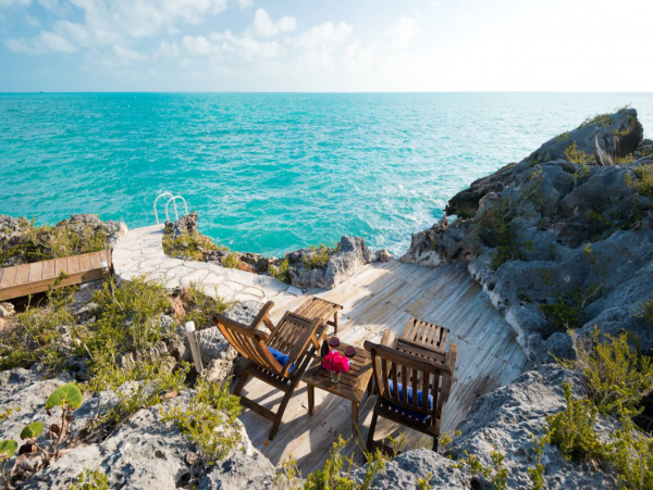 Oceanfront Turks and Caicos Vacation Home Four Bedroom