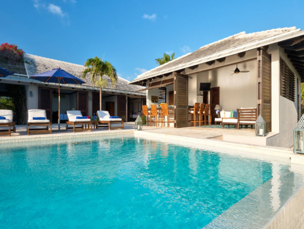 Oceanfront Turks and Caicos Vacation Home Four Bedroom