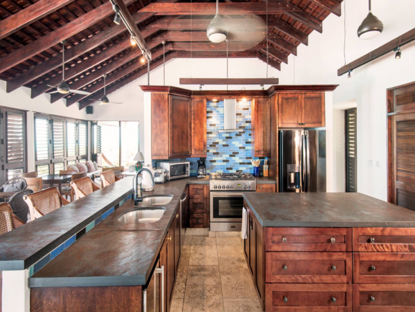 Oceanfront Turks and Caicos Vacation Home Four Bedroom
